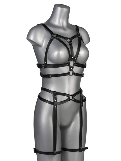 POWERLESS - Echt Leder Harness