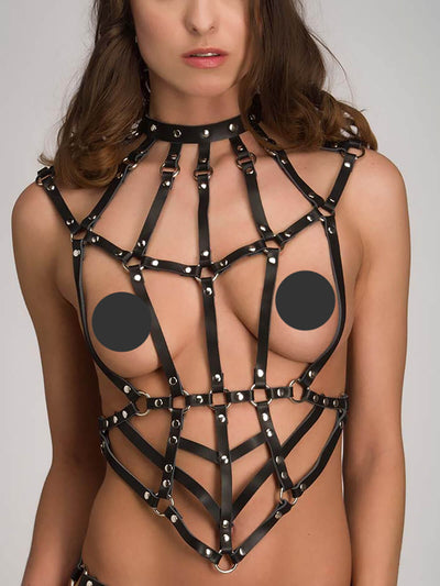 GODDESS - Echt Leder Harness