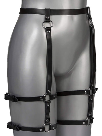 SUBJECTION - Echt Leder Harness Strapshalter