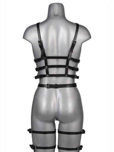 SUBJECTION - Echt Leder Harness Strapshalter