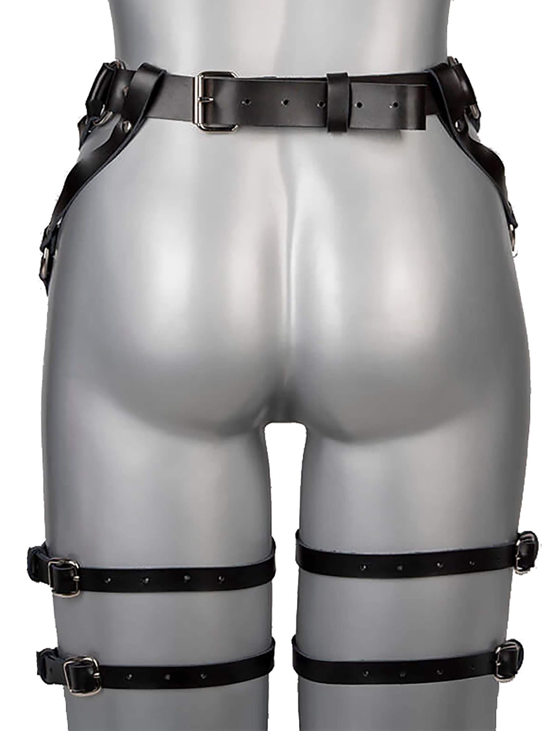 INFINITY - Echt Leder Harness Strapshalter