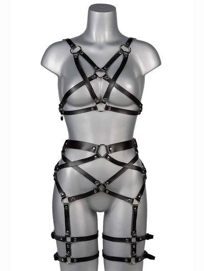INFINITY - Echt Leder Harness Strapshalter