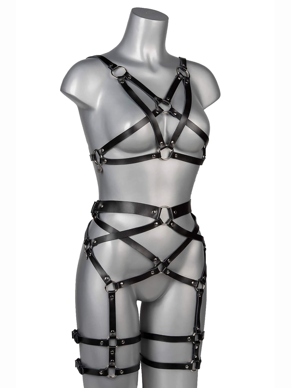 INFINITY - Echt Leder Harness Strapshalter