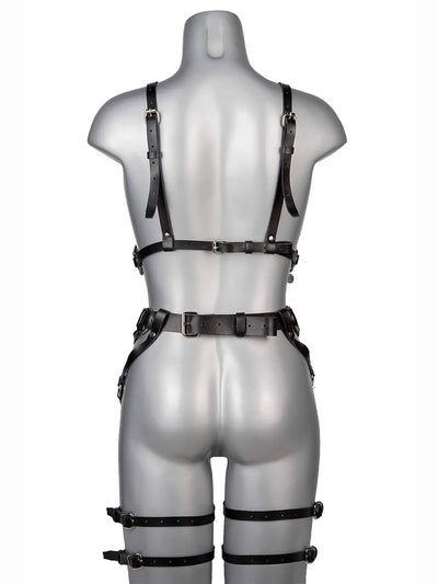 INFINITY - Echt Leder Harness Strapshalter