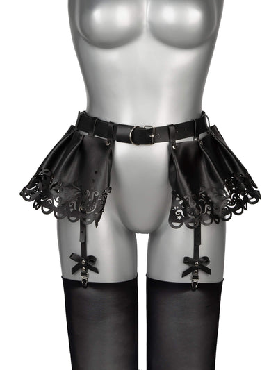 Echt Leder Harness Minirock