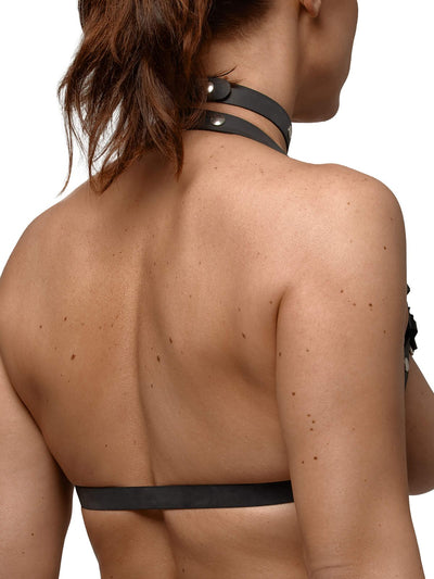 Gummi Harness - Skeleton Chest Harness
