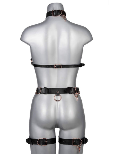 Echt Leder Harness Strapshalter