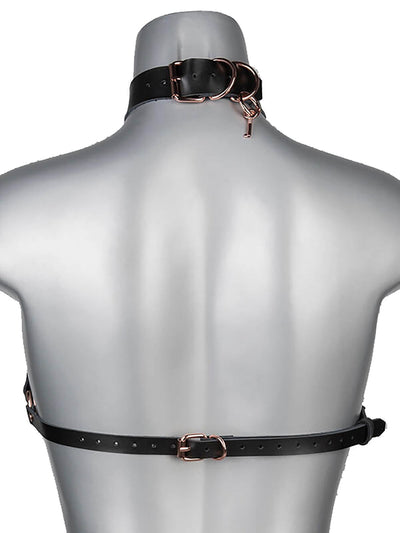 Echt Leder Harness Lock TOP
