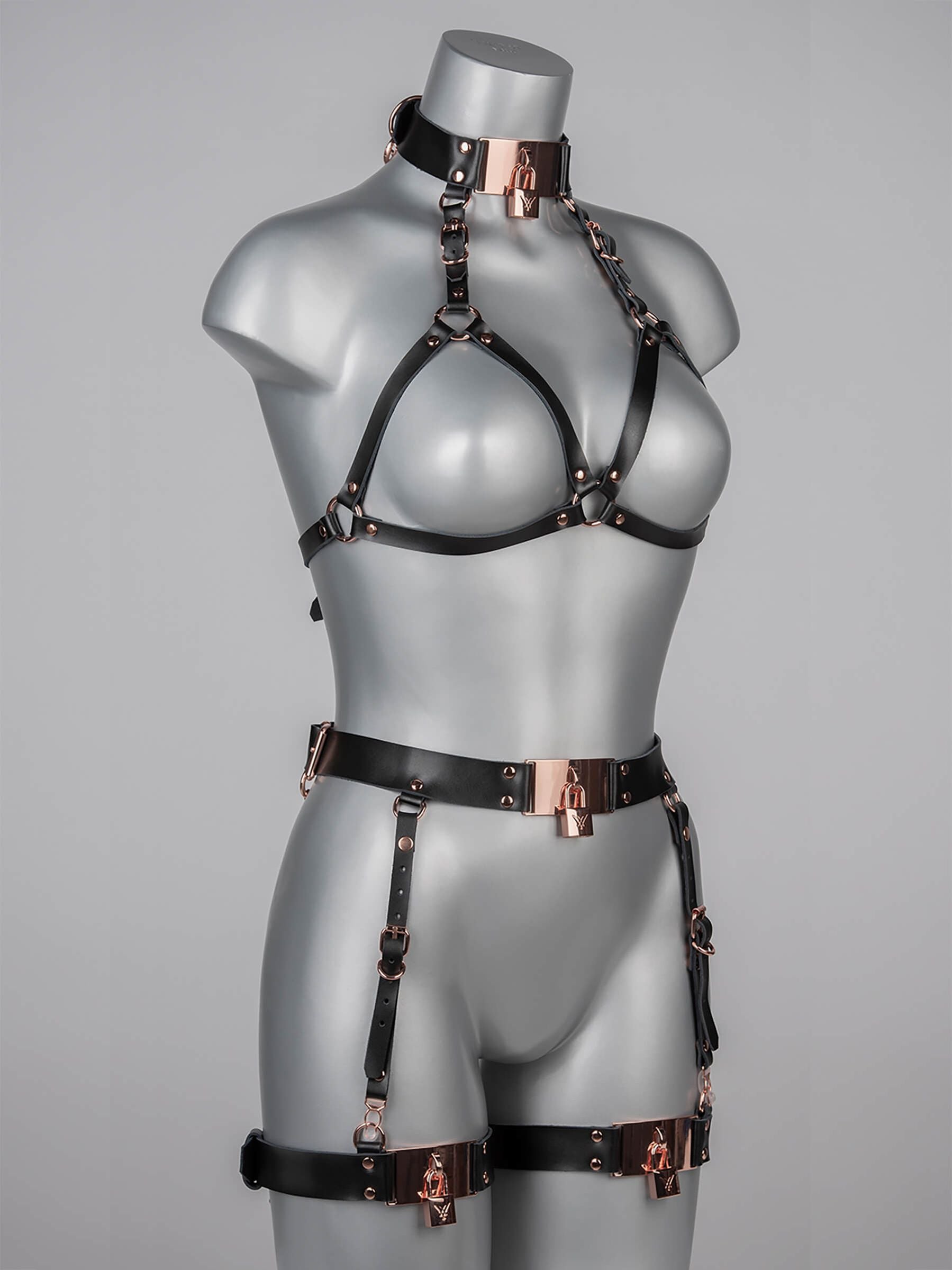 Genuine leather restraints