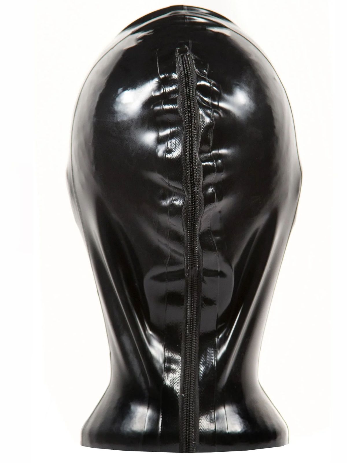 Latexmaske geschlossen