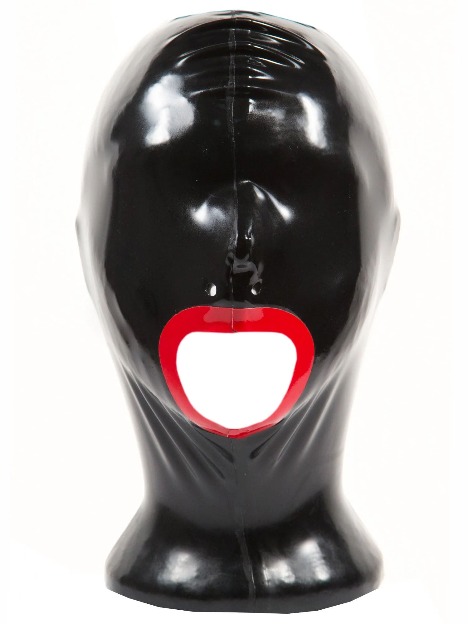 Latexmaske geschlossen