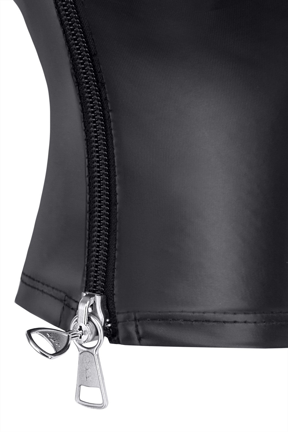 Wetlook Maske Perforiert Schwarz