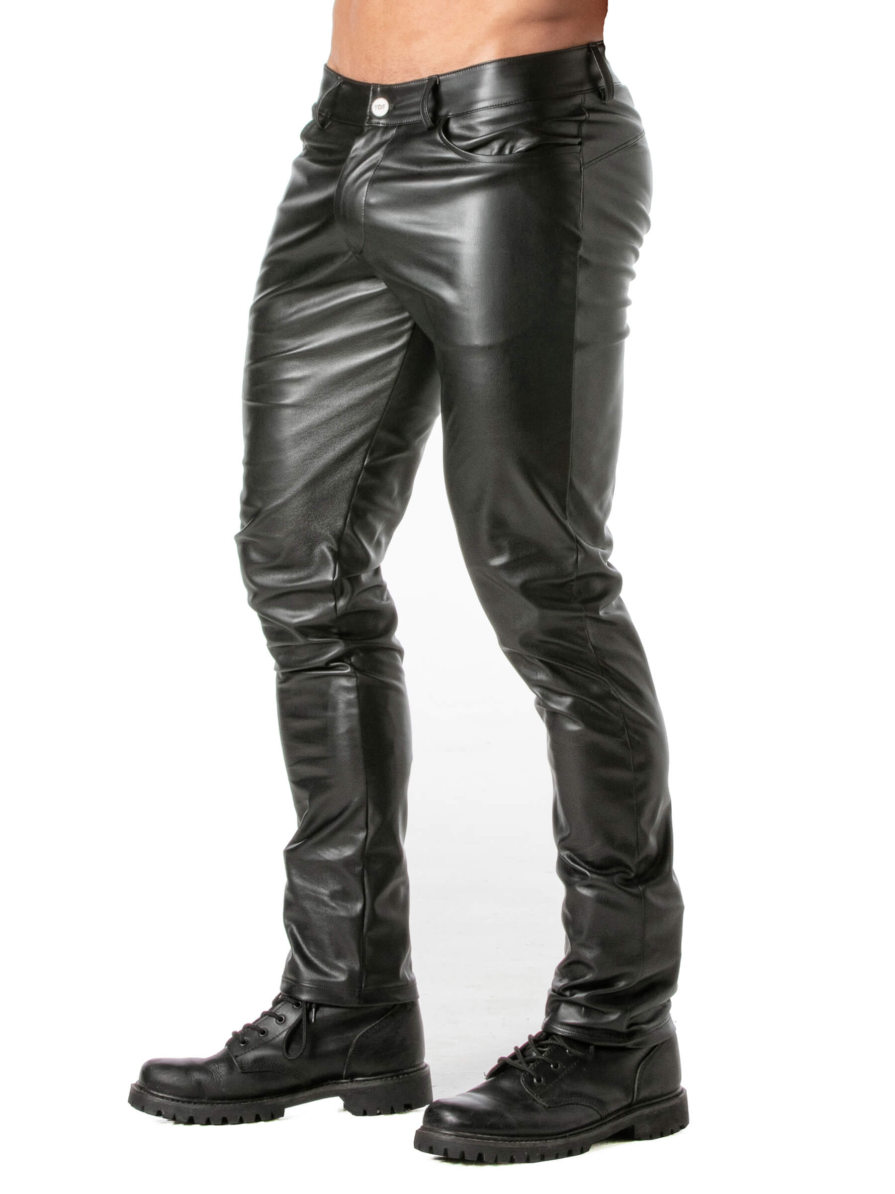 TOF Paris faux leather trousers