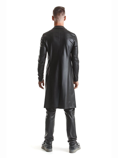 Herren Wetlook Coat