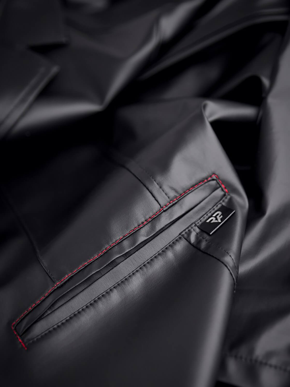 Herren Wetlook Coat