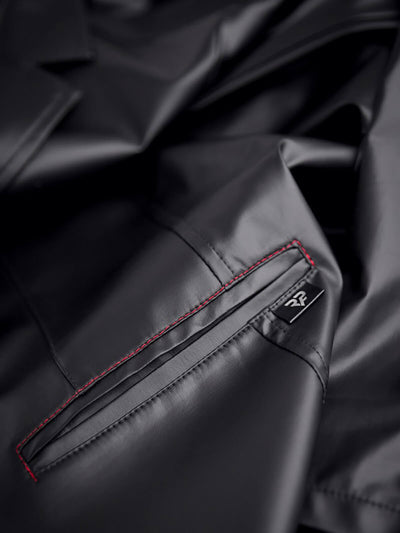 Herren Wetlook Coat