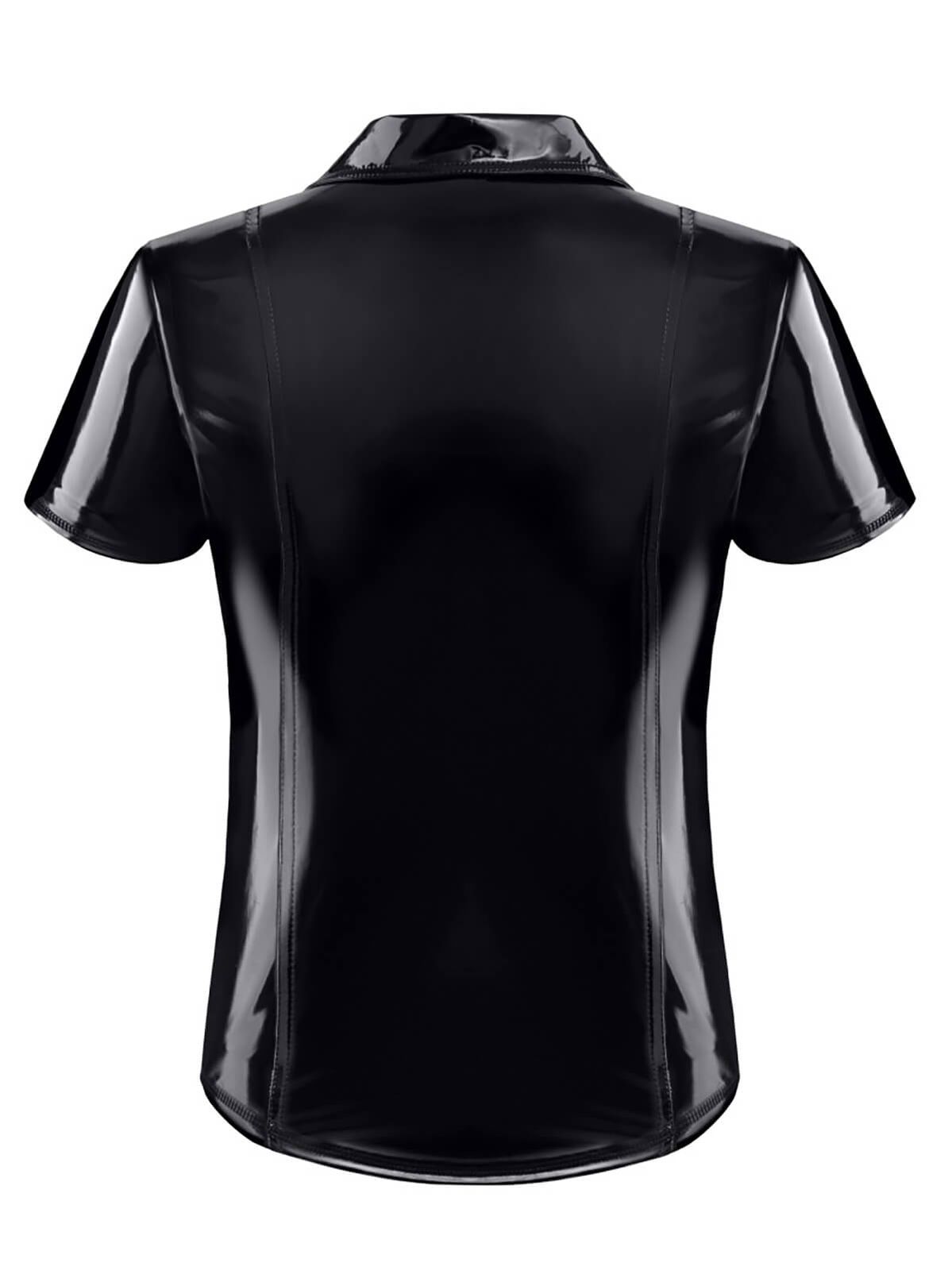 Herren Lack Poloshirt
