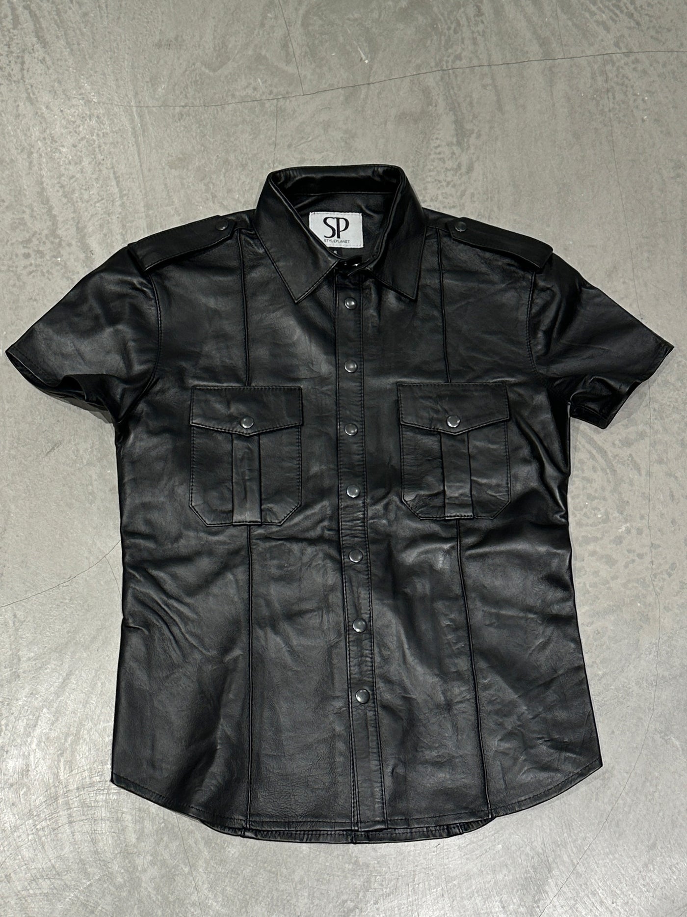 Echt Leder Harness – Schwarz