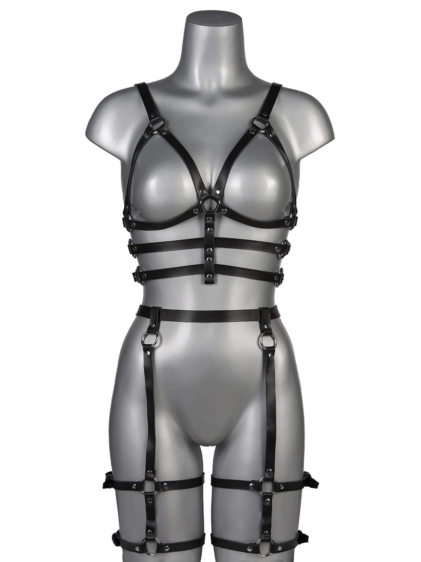 SUBJECTION - Echt Leder Harness Strapshalter