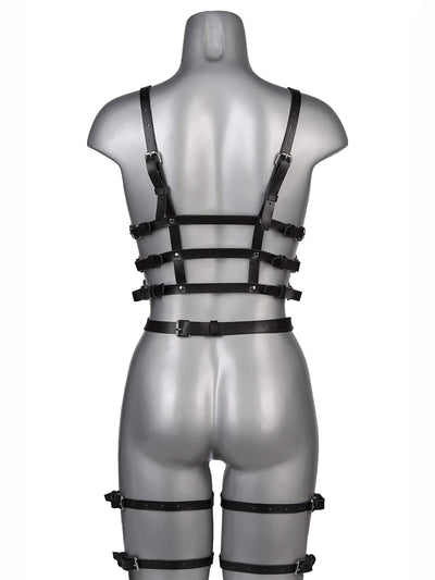 SUBJECTION - Echt Leder Harness Strapshalter