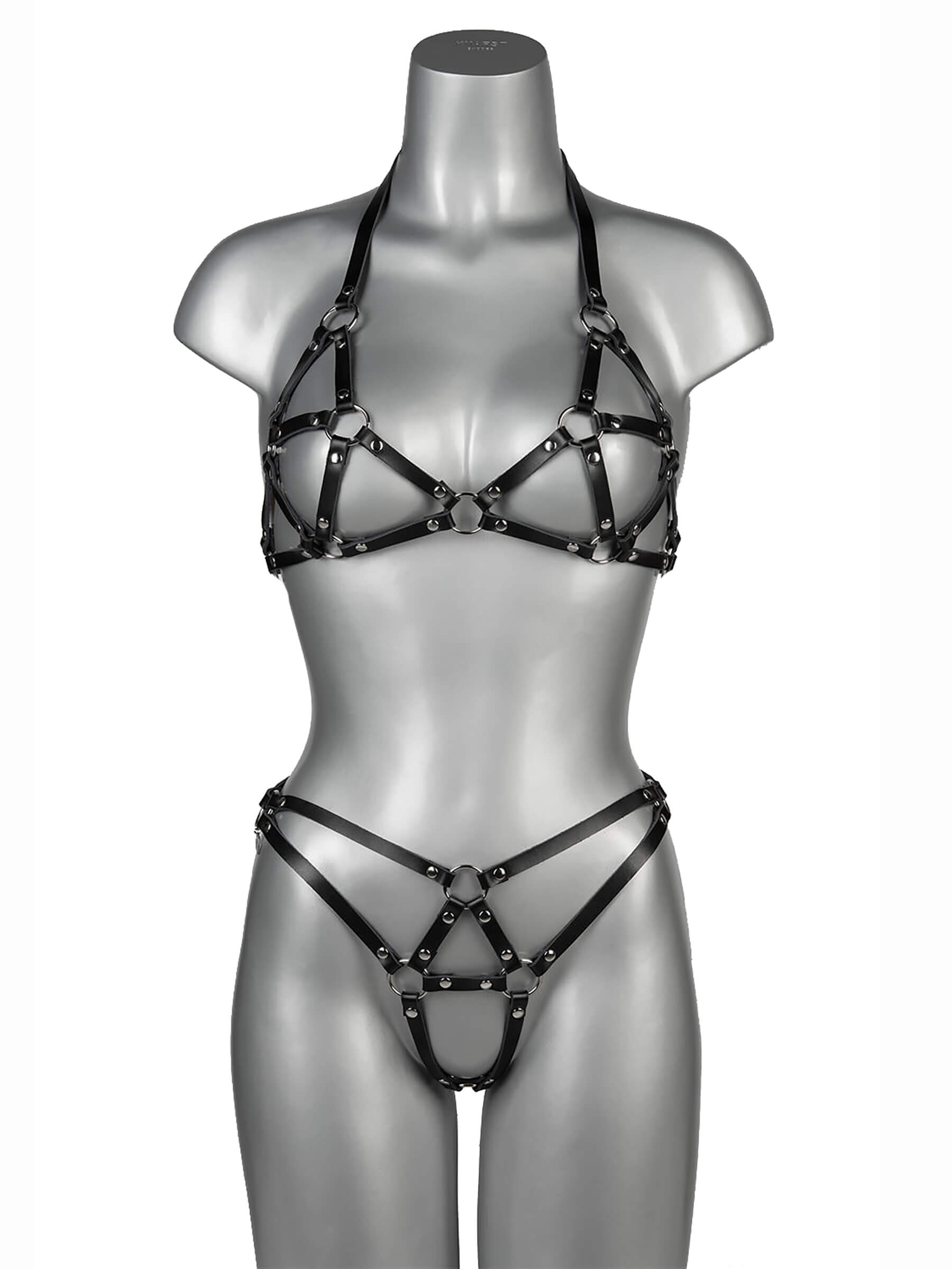 ETERNITY - Real Leather Harness Briefs - OV