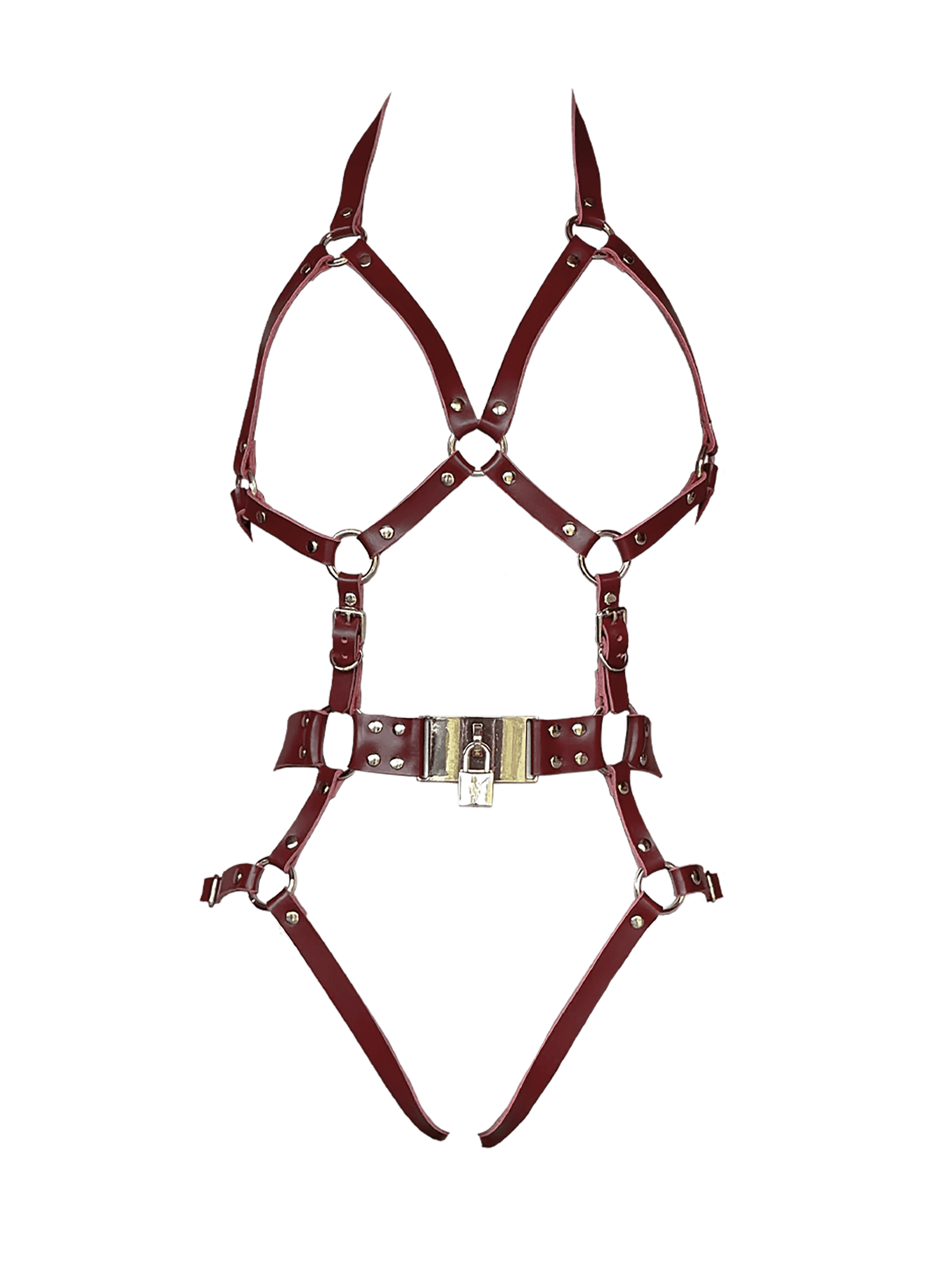 Echt Leder Harness Body - Chastity