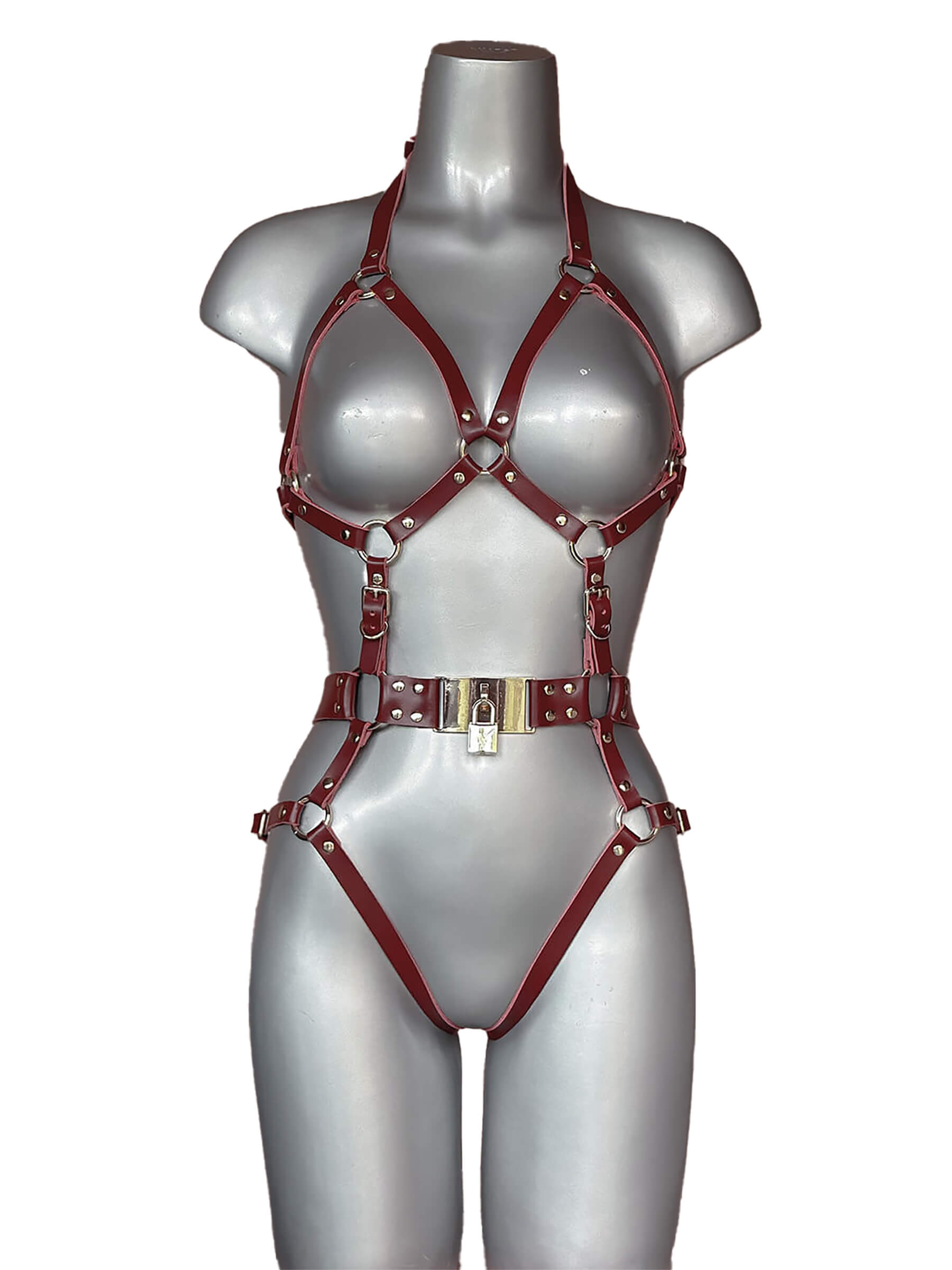 Echt Leder Harness Body - Chastity