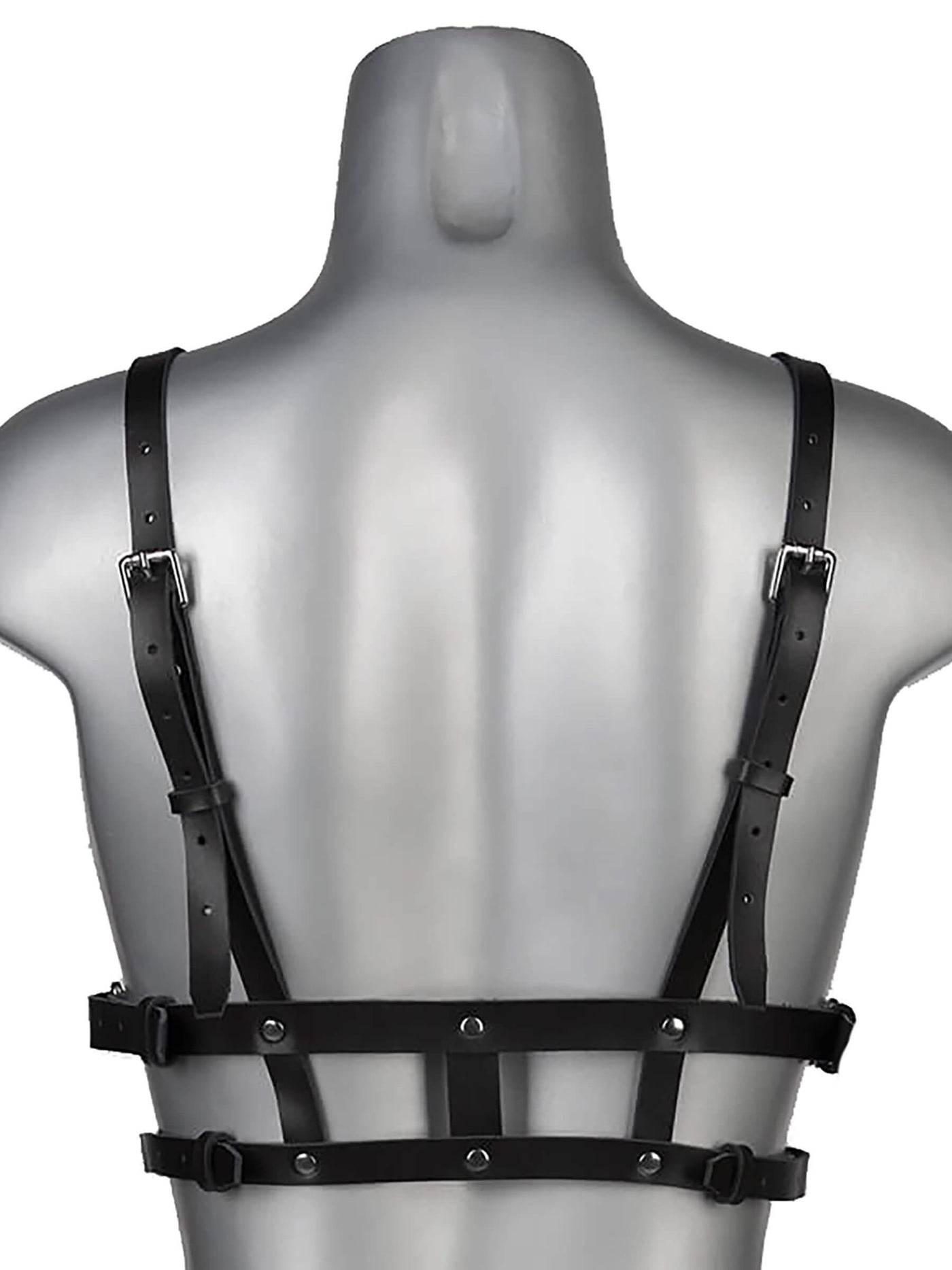 POWERLESS - Echt Leder Harness - BLACK / ROSE GOLD