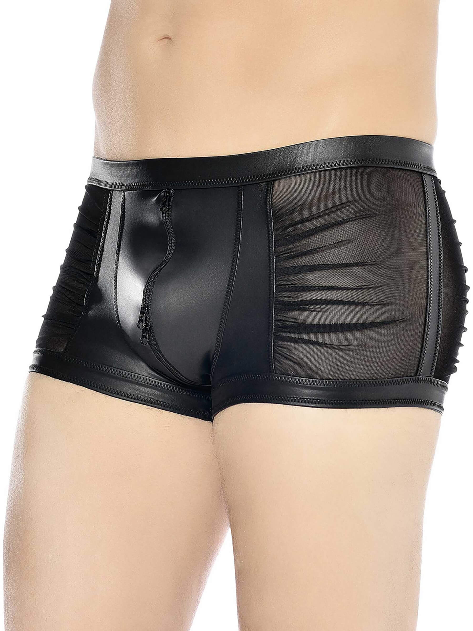 Theon wetlook boxer shorts