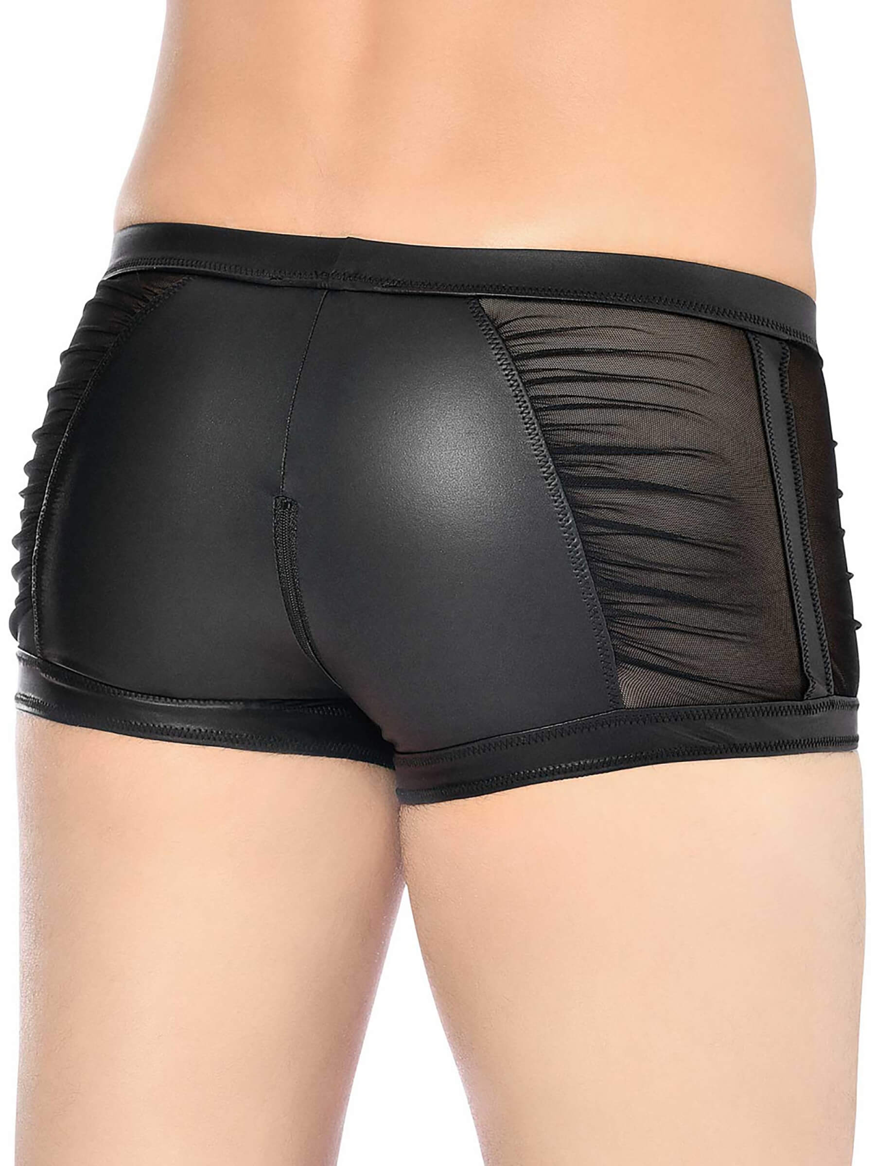 Theon wetlook boxer shorts