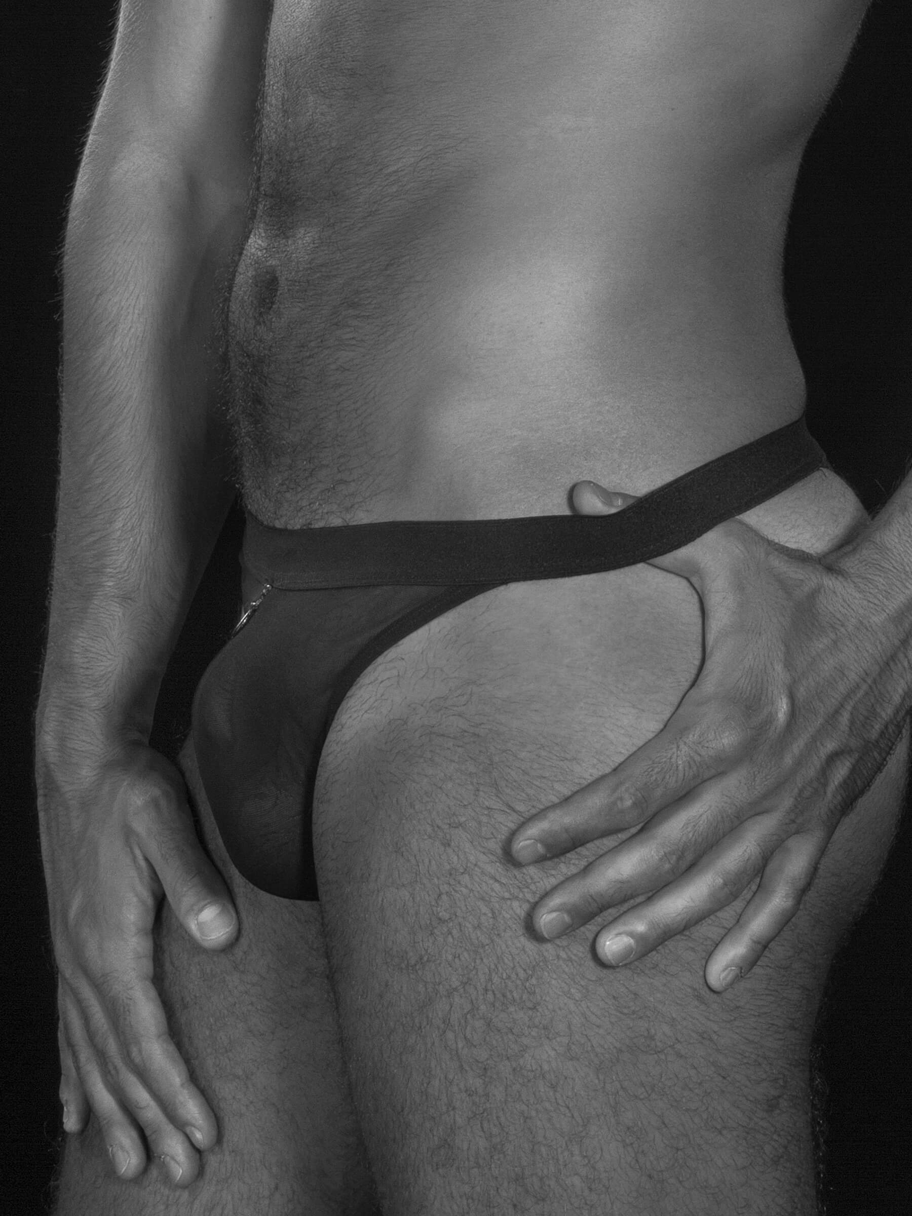 Transparenter Herren String