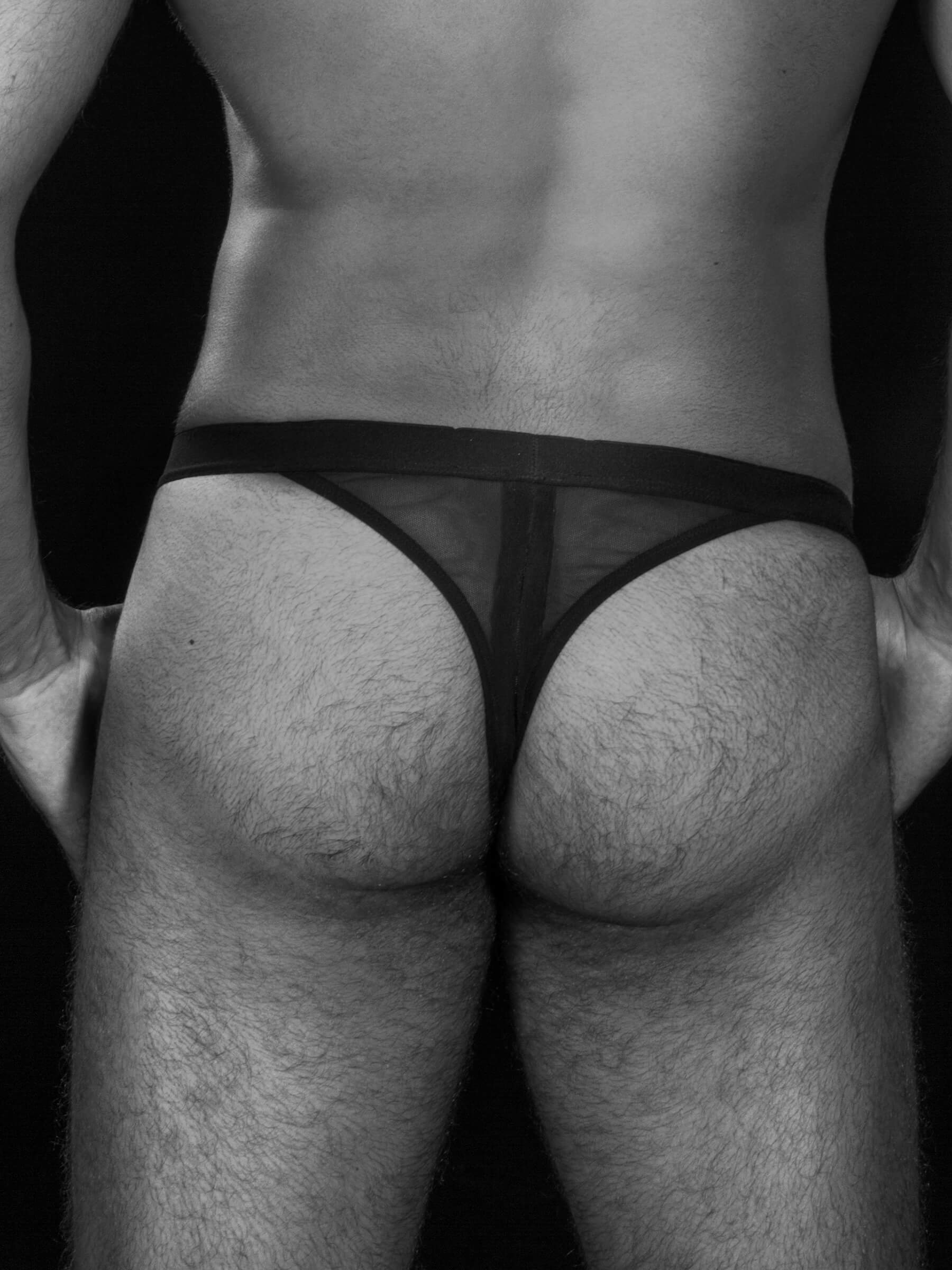 Transparenter Herren String