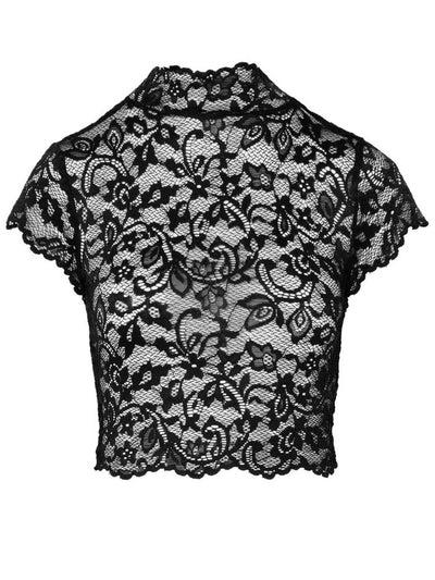 Damen Spitzen Top