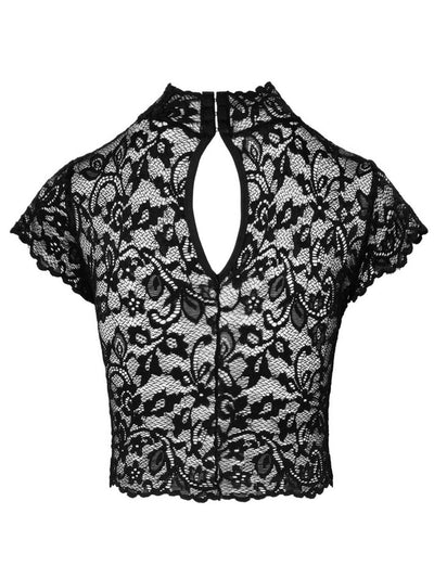 Damen Spitzen Top