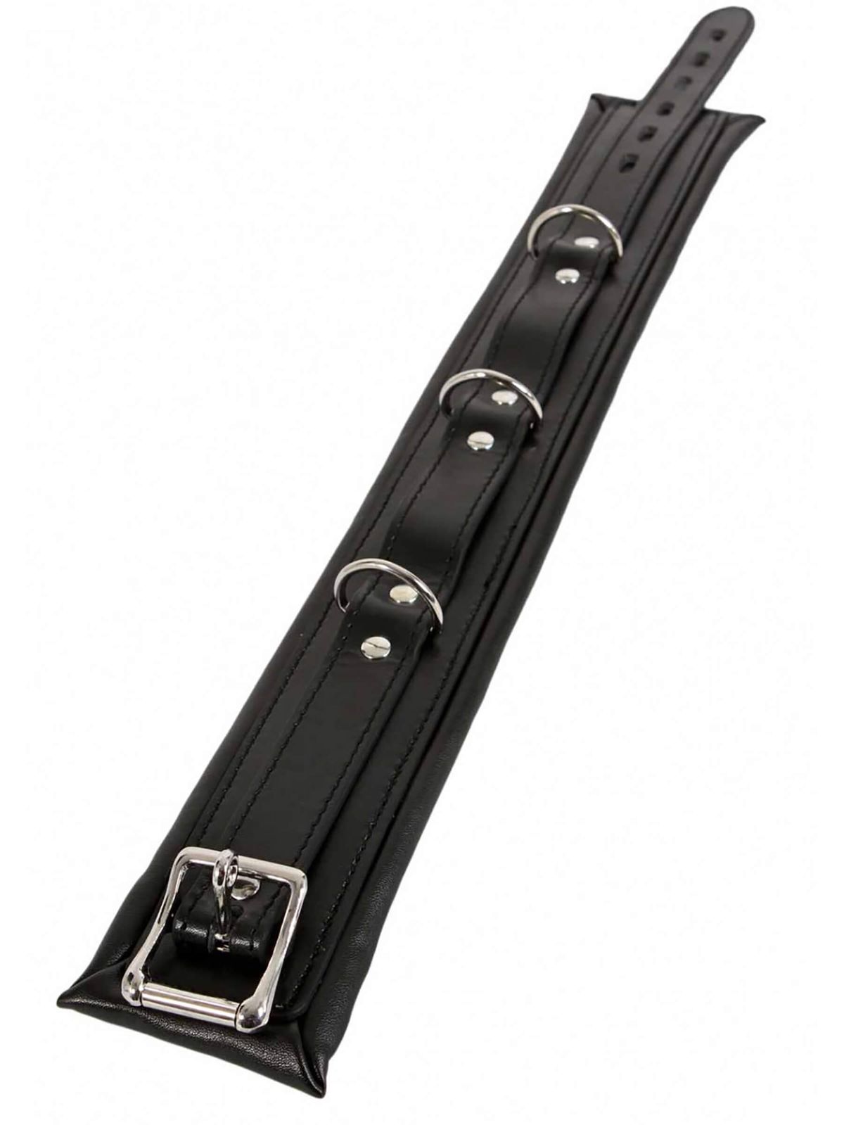 Absperrbares Kunstleder Halsband