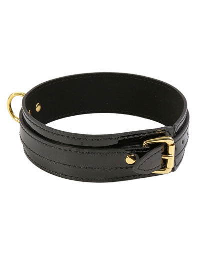 Halsband, Lack, o - ring,  Schwarz, Lackschwarz, Stretch, lackkleidung, lack - Kleid, lackbekleidung, M&uuml;nchen, lack - kleidung, Halsband aus Lack, lackschwarzes Halsband, Halsband