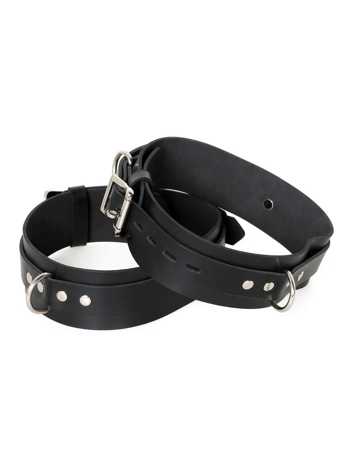 Latex leg restraints – Black