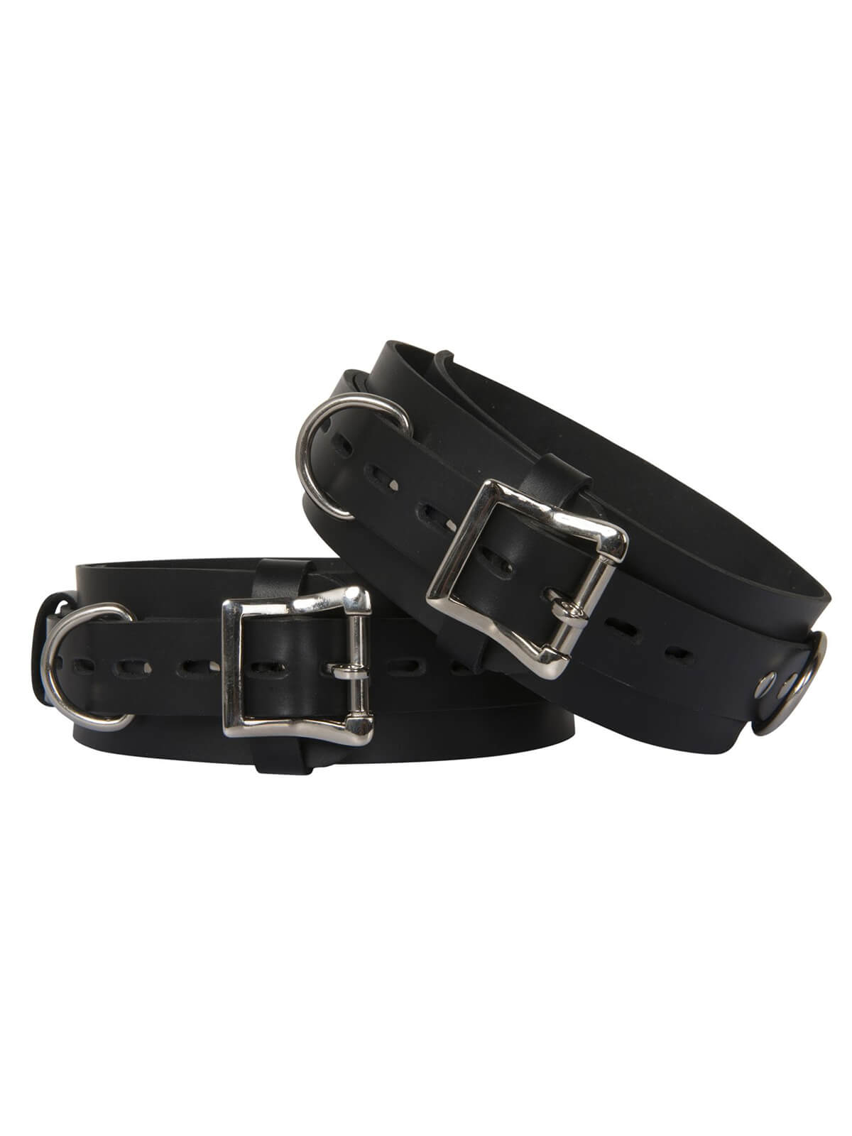 Latex leg restraints – Black