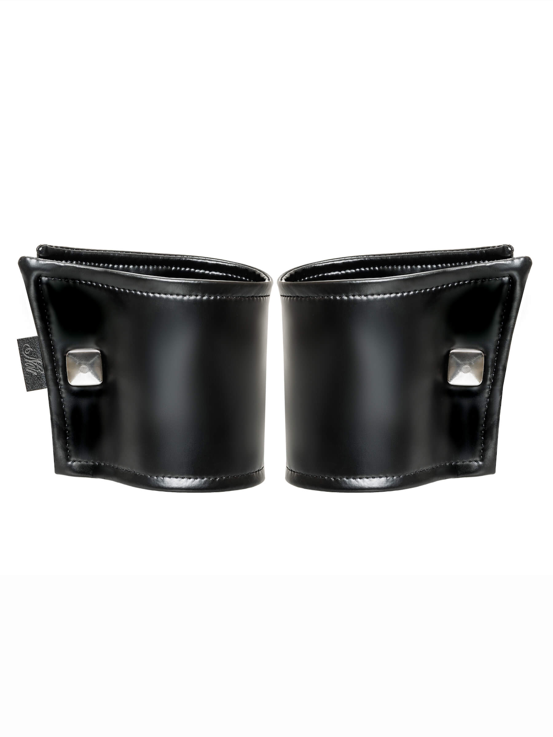 Pair of wrist wallets with hidden zipper