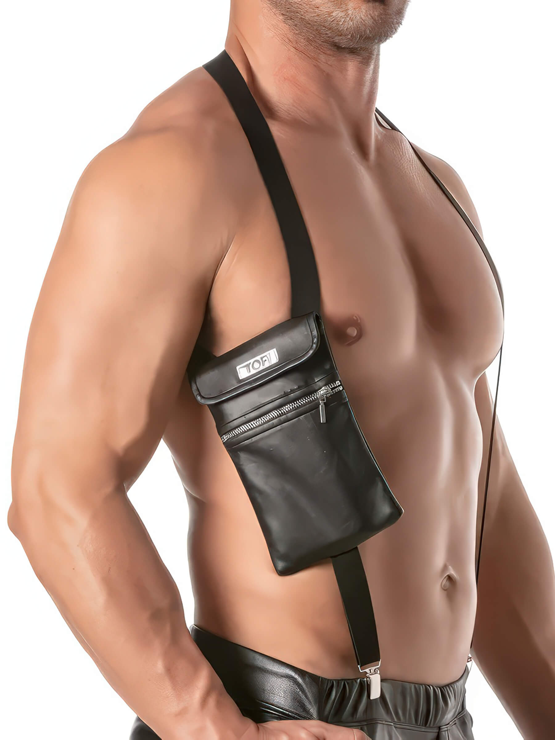 KINKY ELASTIC POCKET HARNESS