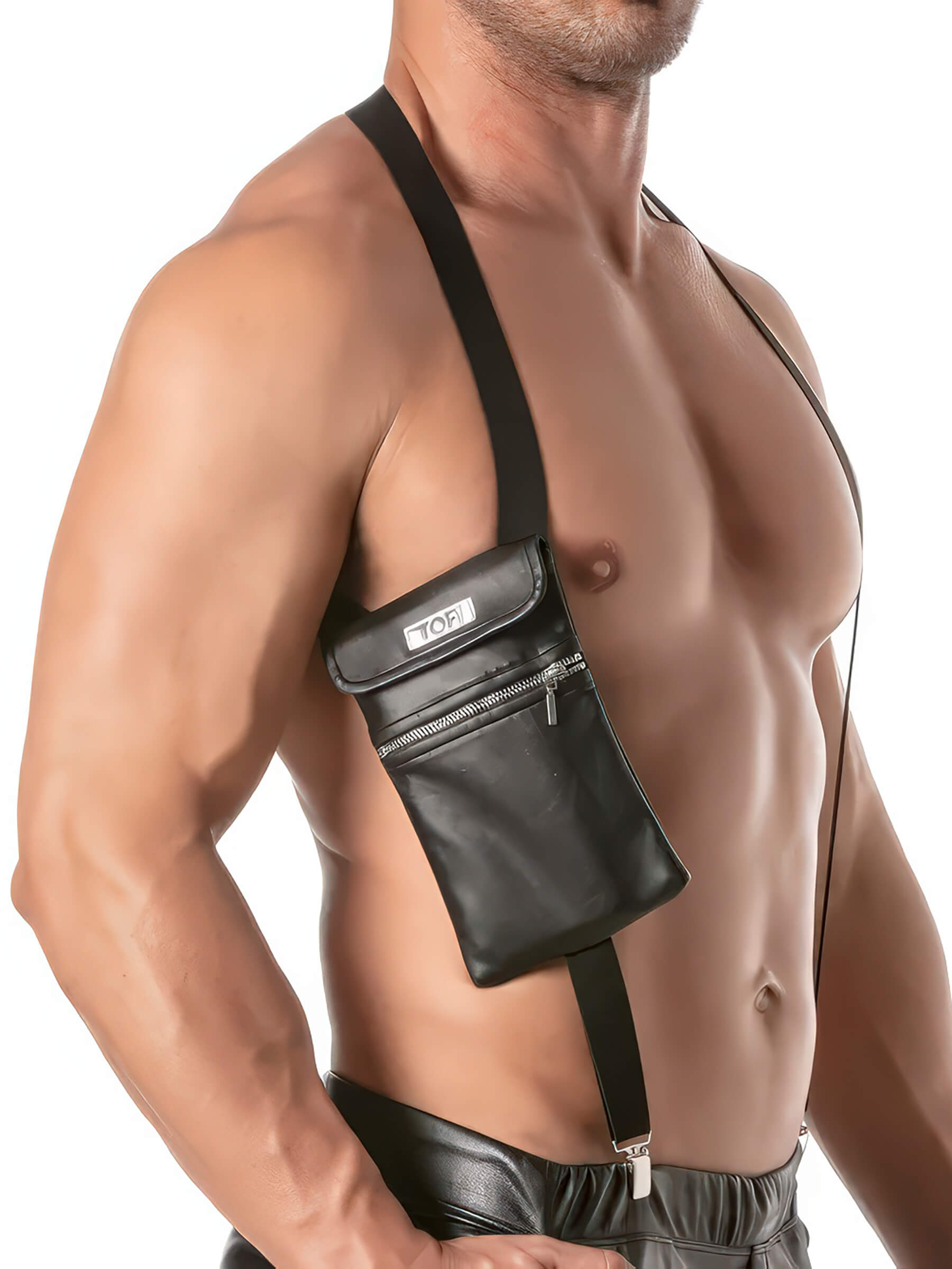 KINKY ELASTIC POCKET HARNESS