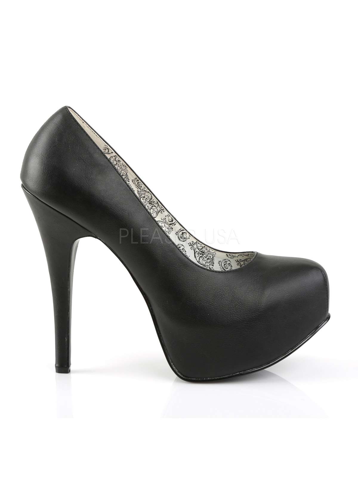 HighHeel, Plateau, Pump, Lederpump, Plateau, Plateaupump, Plateauschuh, Plateau, schwarz, Leder , Plateauschuhe, Lederplateau, Heel, Stiletto, Damen, damenplateau, Plateauschuhe, Schwarzmatt