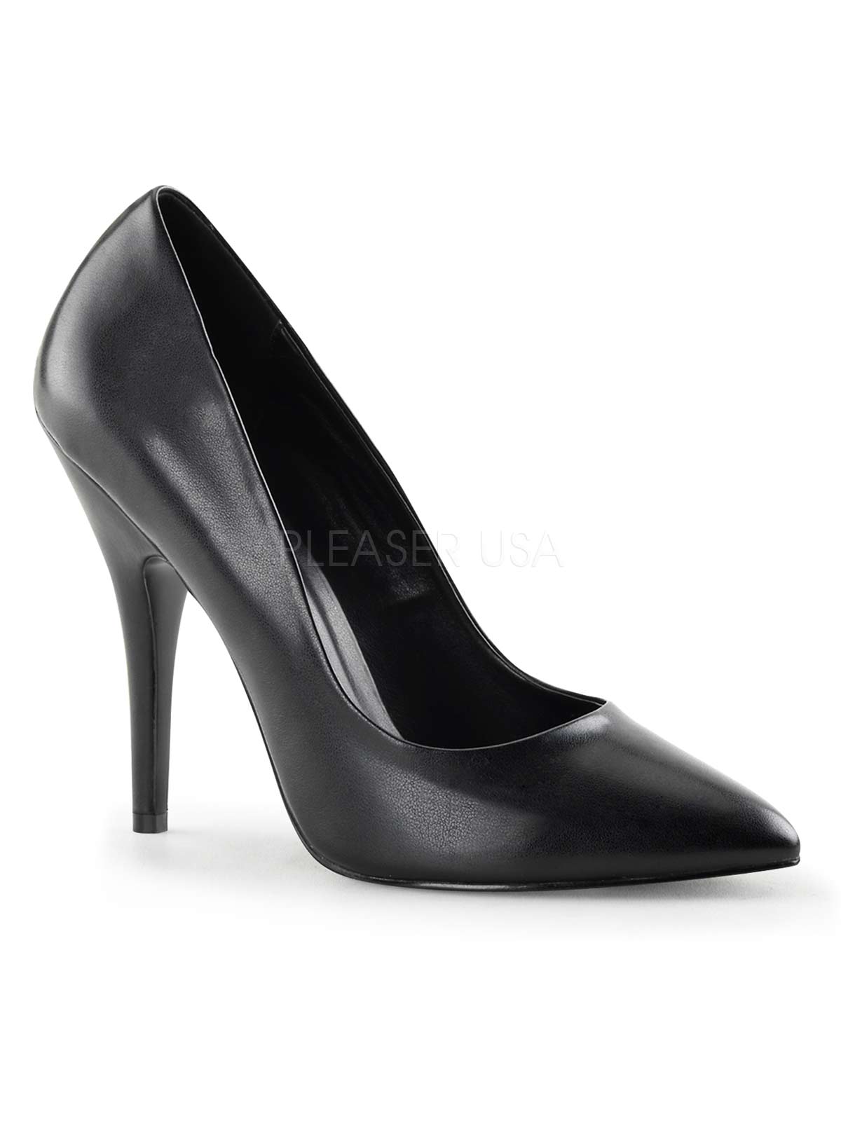 Highheel, Highheels, Pump, Stiletto, Lederpump, Leder highheel, Lederpumps, Pumps, Lederschwarz, Schwarz, kunstleder, high-heel, Stilettoabsatz, schwarzer, High Heel, High Heels, Black