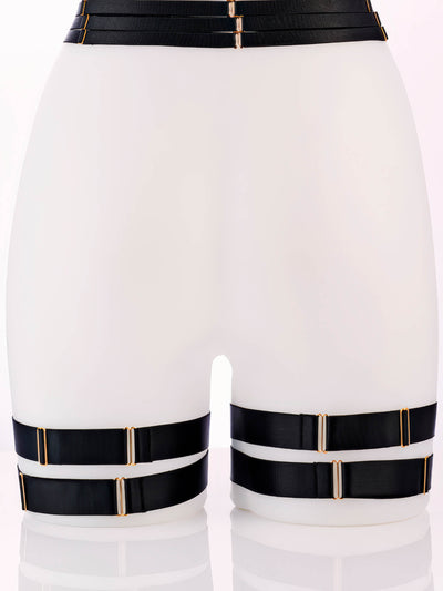 ISIS II – Suspender Belt / Thigh Garters 4 Clips