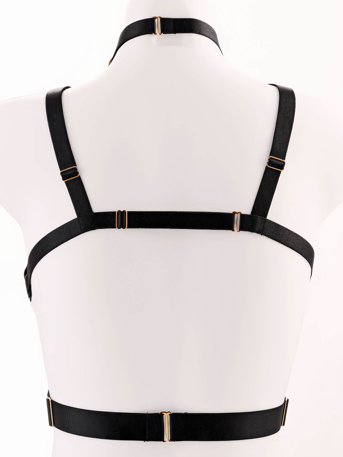 POMPEIA II – Cupless Harness Cage Bra Cross Over Deluxe