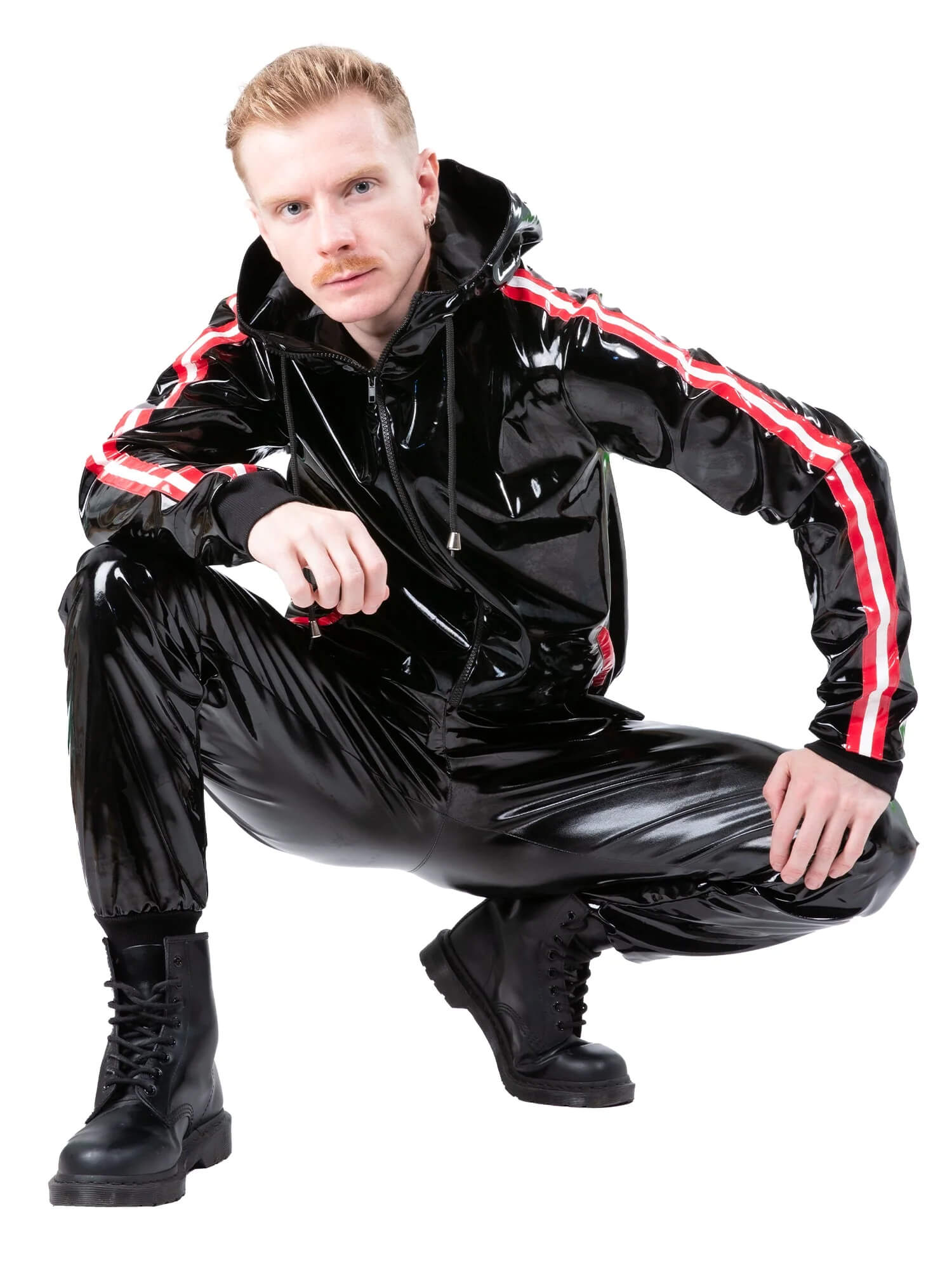 Vinyl tracksuit jacket