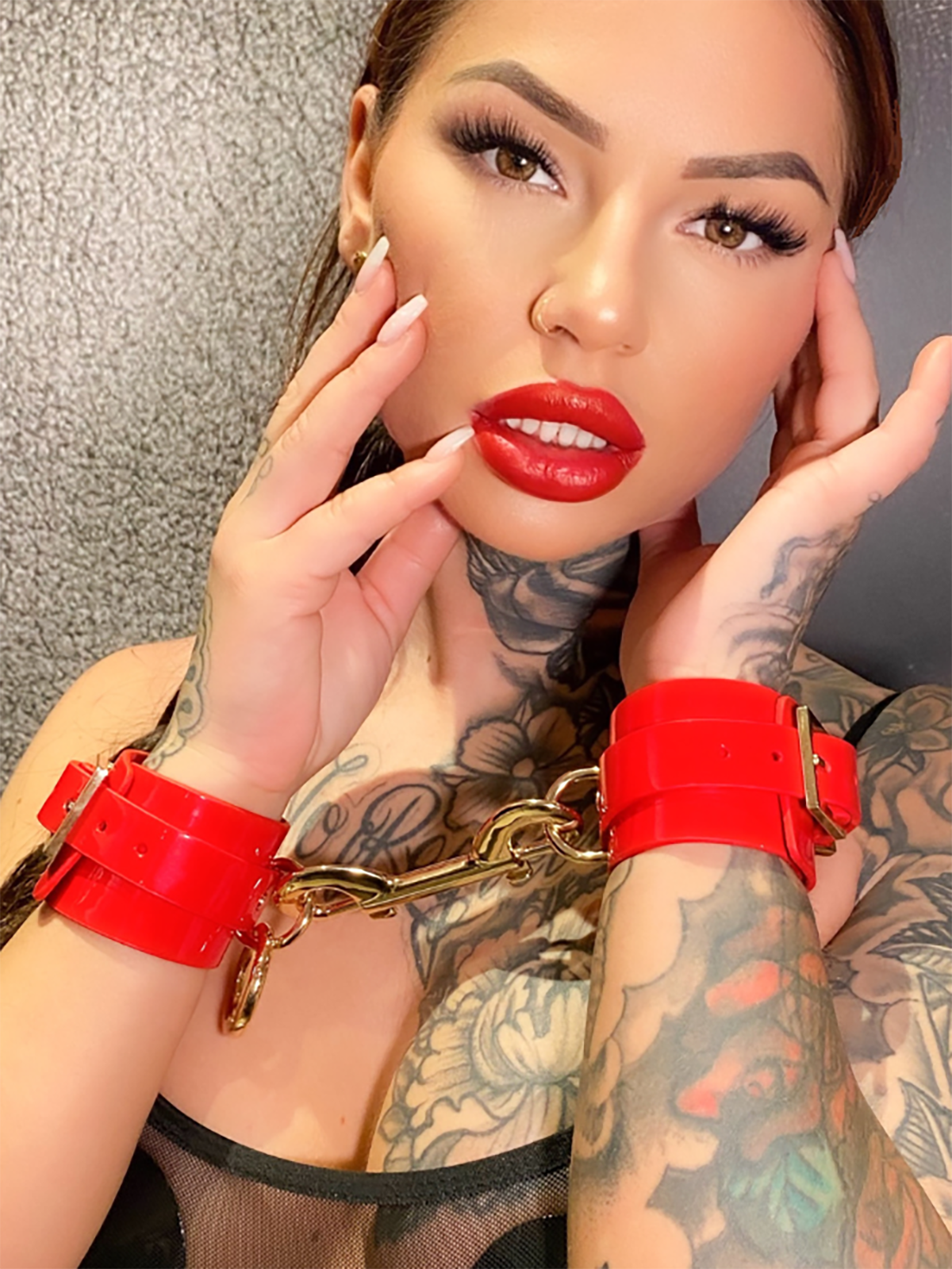 Hochglanz Handfesseln