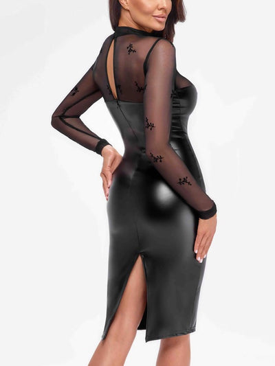 Wetlook Minikleid