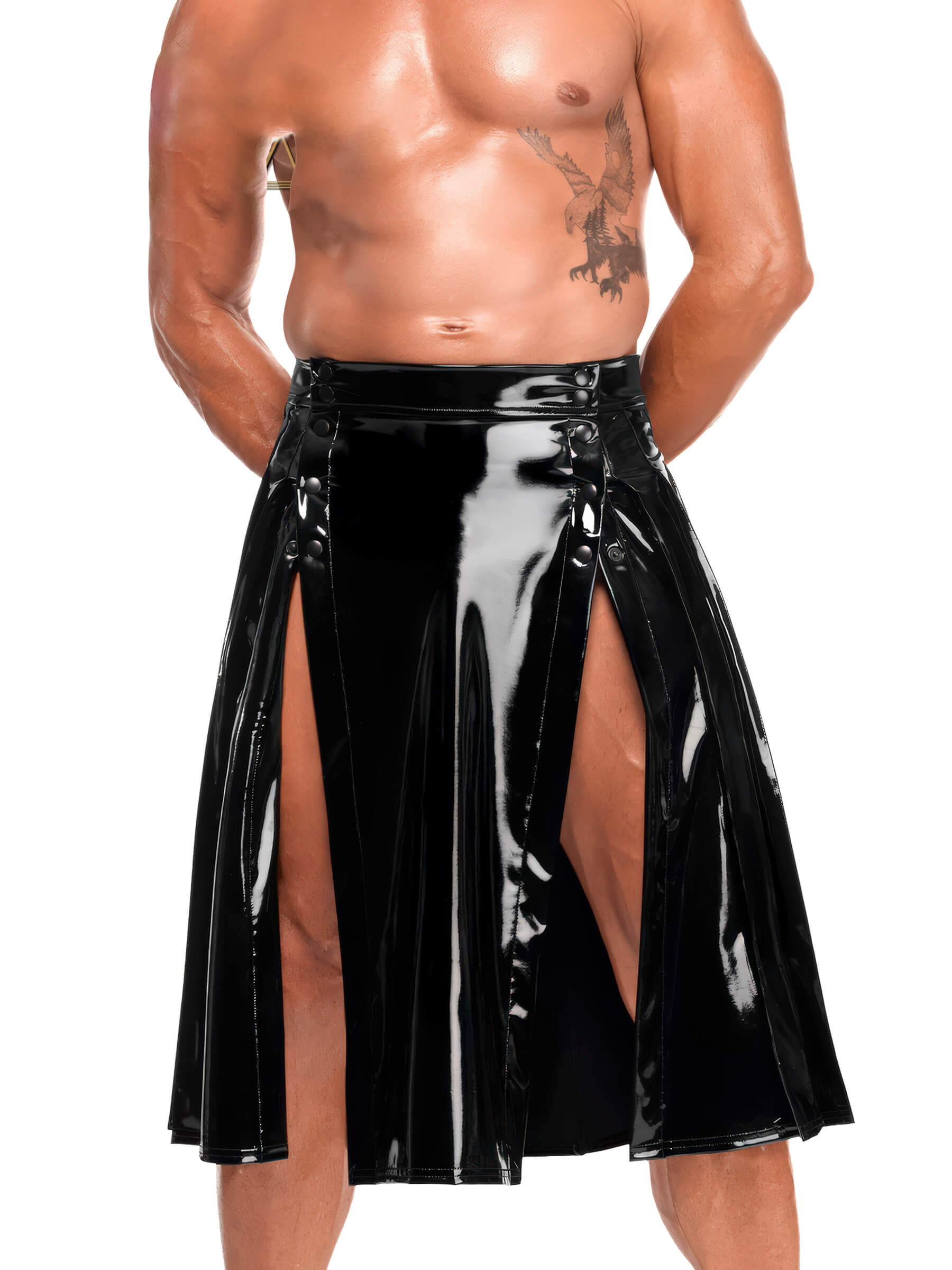 Lack Herren Kilt -  Rock für Herren