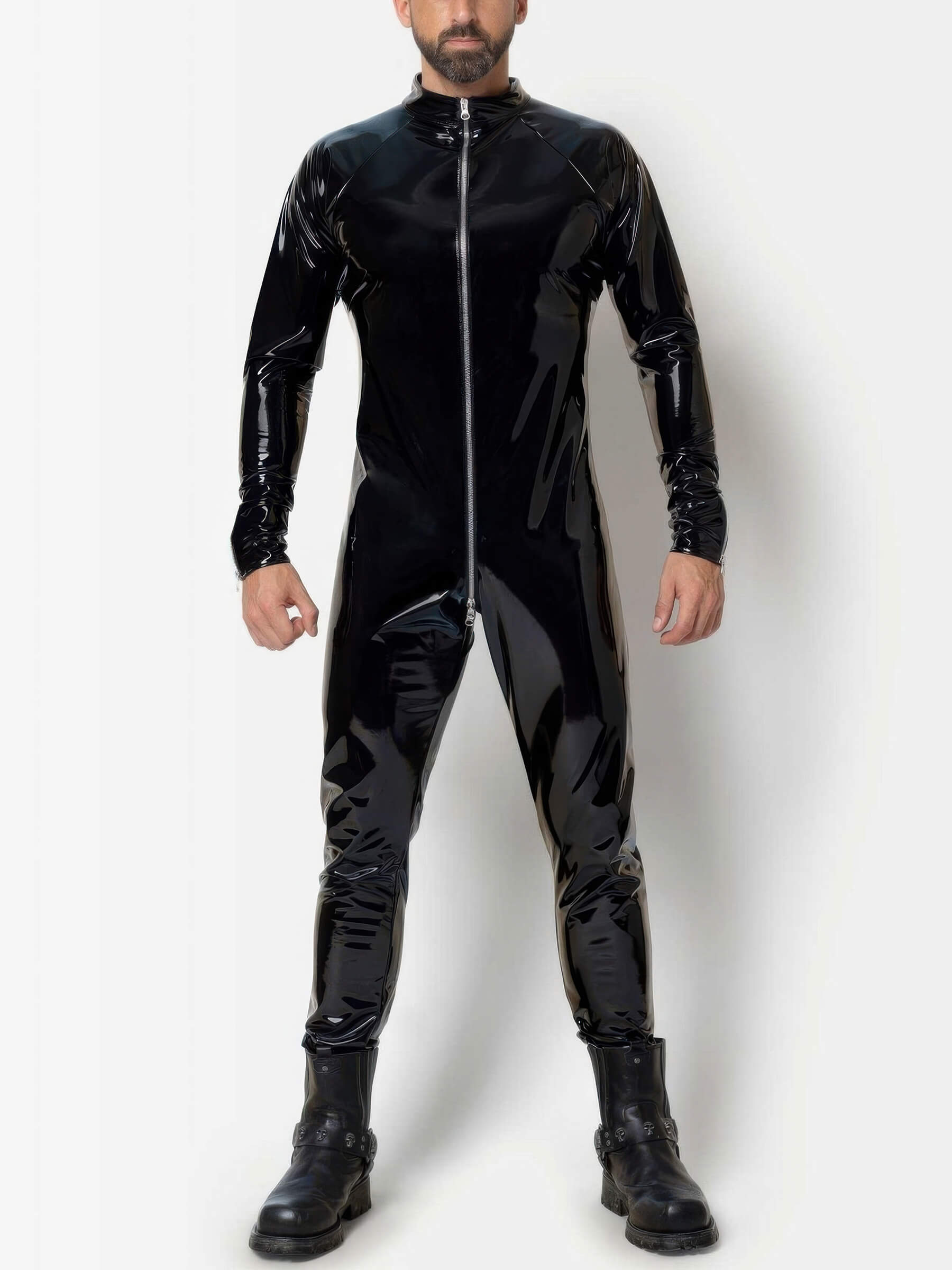 Herren Lack Catsuit - Ross